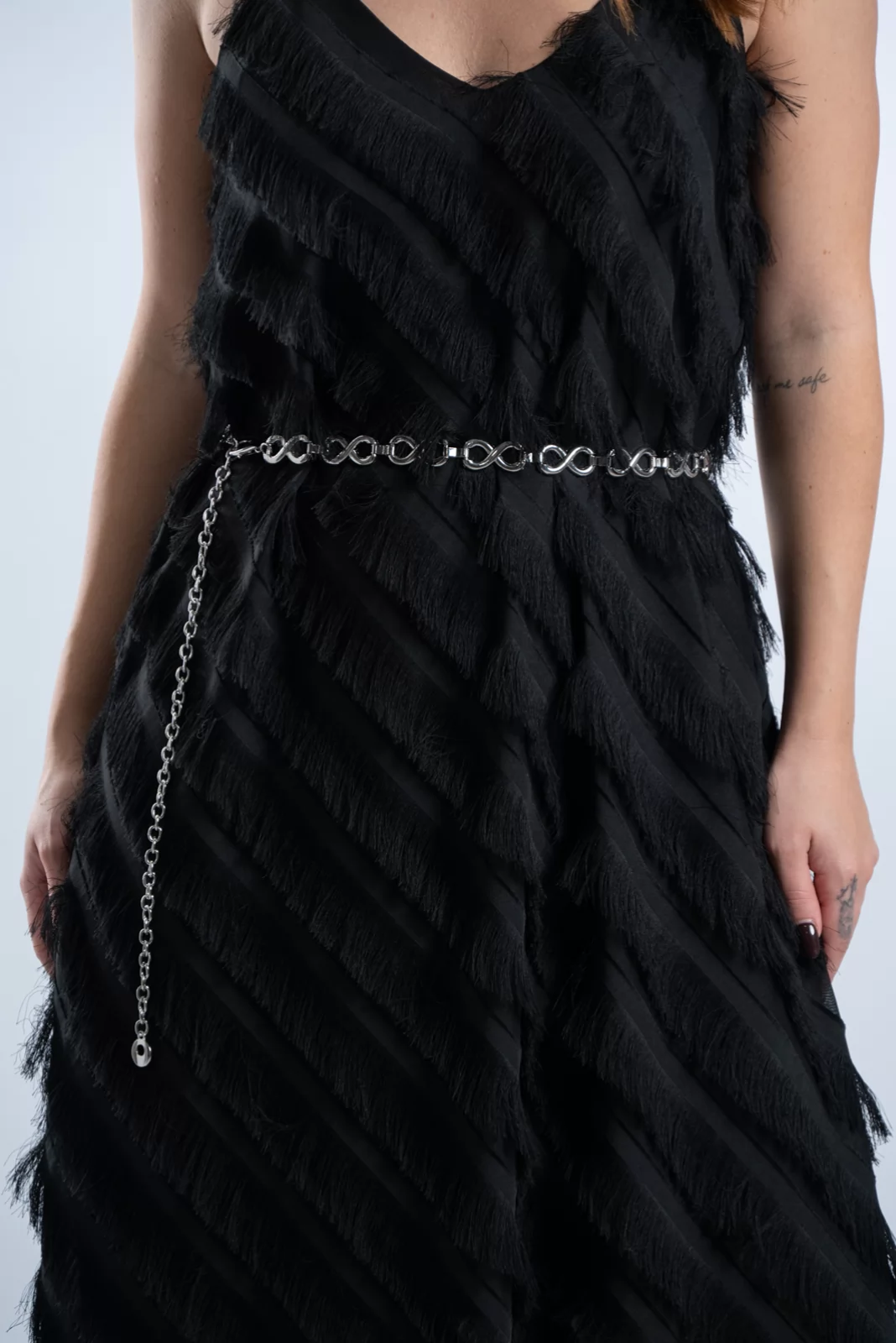 Φόρεμα Τιράντες Zilda Μαύρο