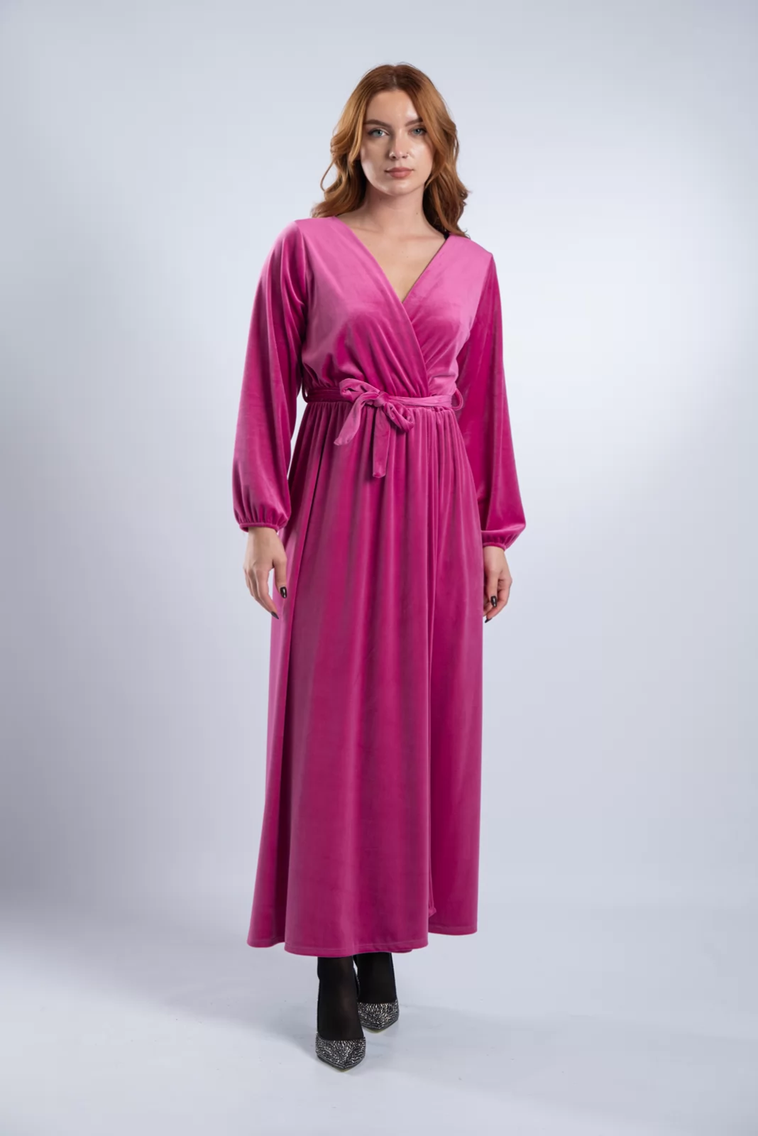 Φόρεμα Velvet Ροζ