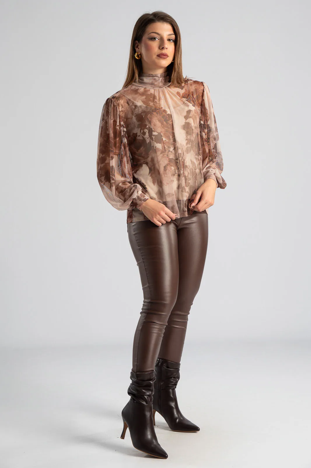 Leggings Waistband Metal Buttons