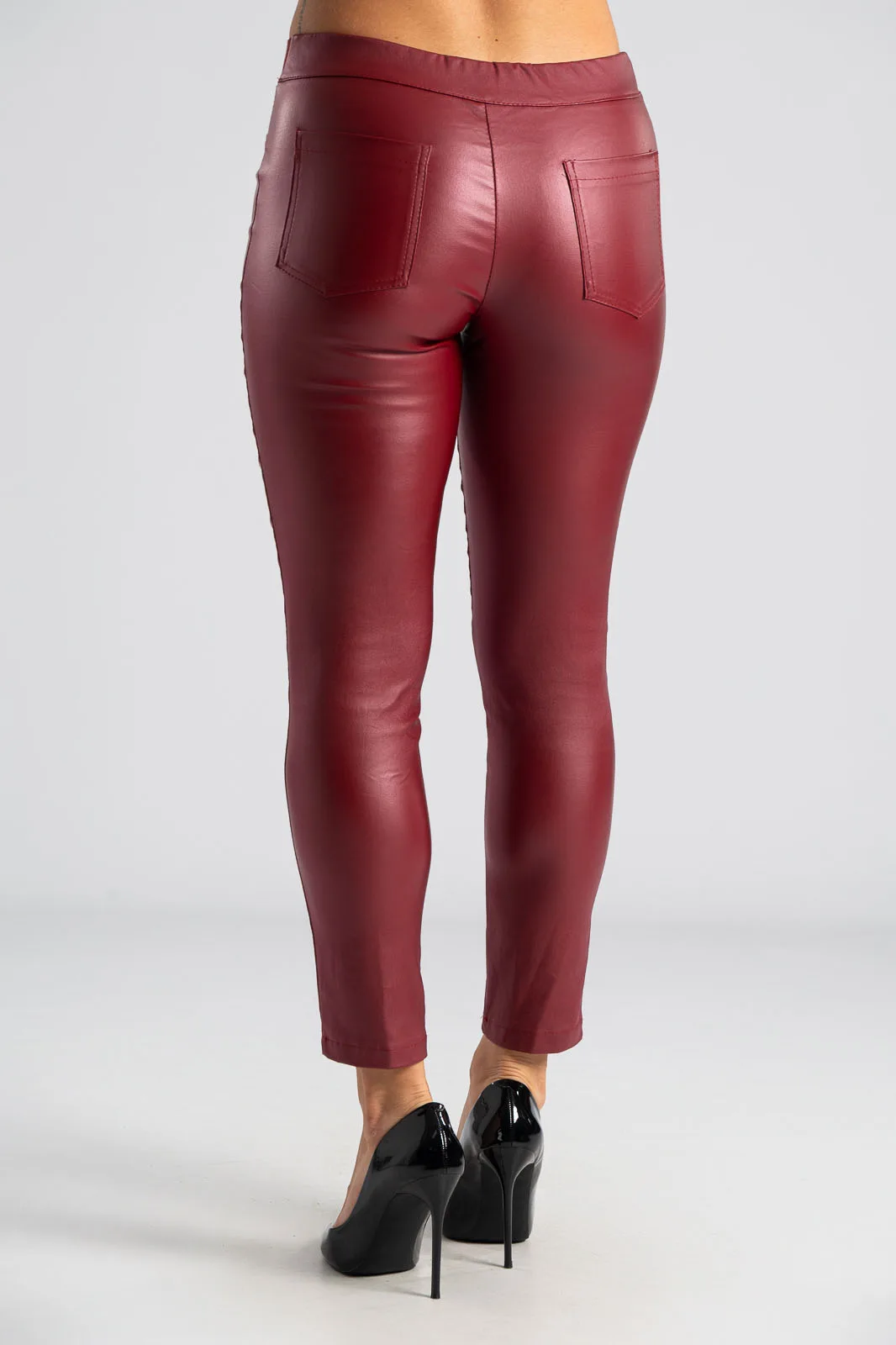 Leggings Waistband Metal Buttons