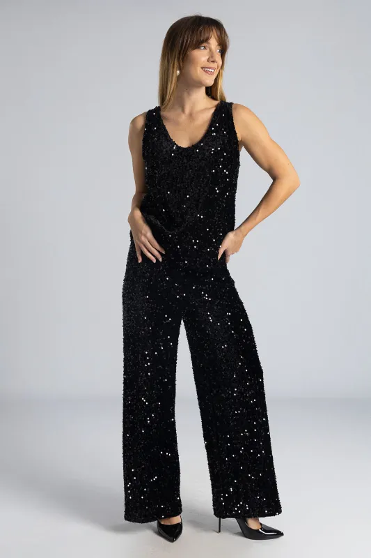 Αμάνικη Μπλούζα Sequins