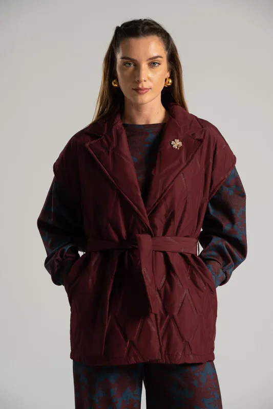 Αμάνικο Μπουφάν  Καπιτονέ Ζώνη