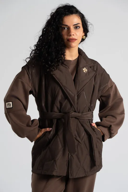 Αμάνικο Μπουφάν  Καπιτονέ Ζώνη