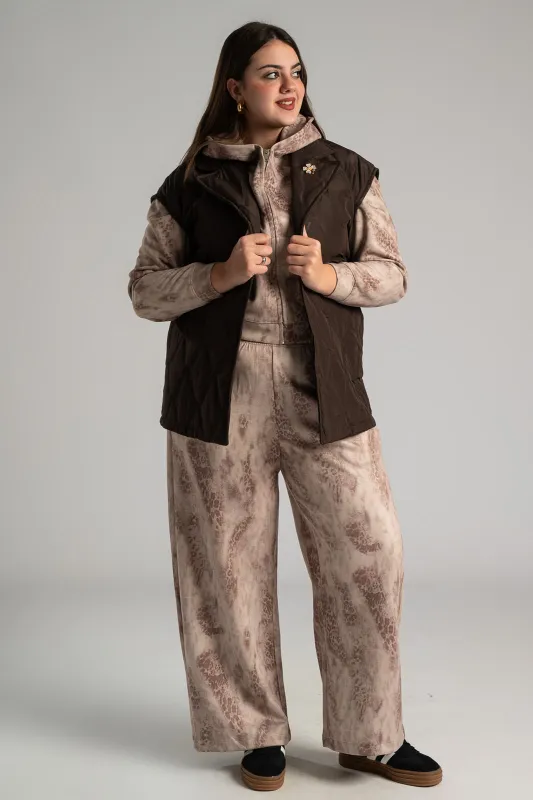 Αμάνικο Μπουφάν  Καπιτονέ Ζώνη