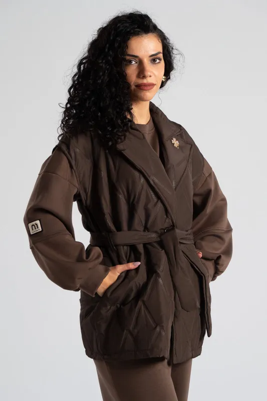 Αμάνικο Μπουφάν  Καπιτονέ Ζώνη