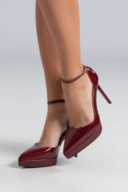 Ankle Platform Pumps Λουστρίνι