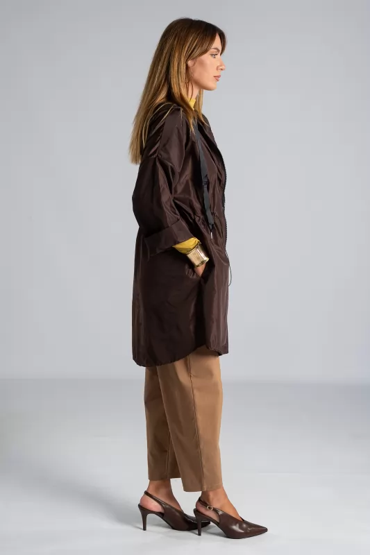 Windproof Jacket Hood Hem