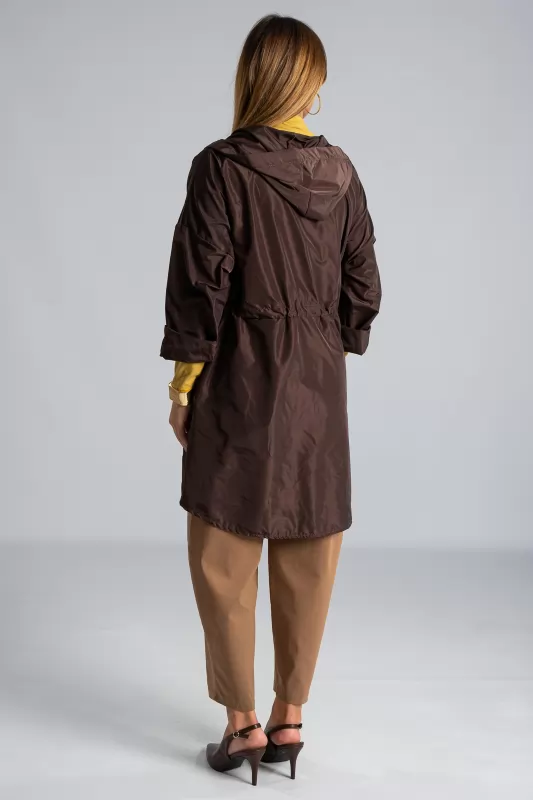 Windproof Jacket Hood Hem
