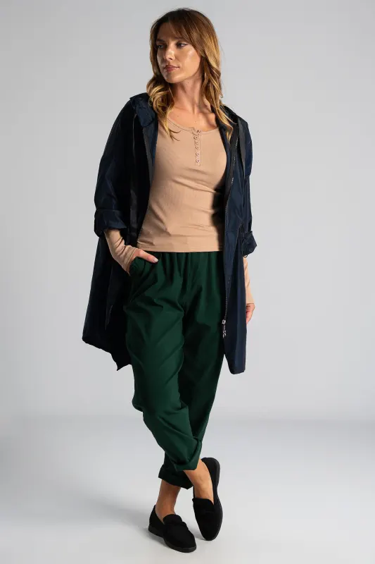 Windproof Jacket Hood Hem