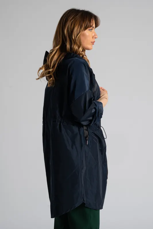 Windproof Jacket Hood Hem