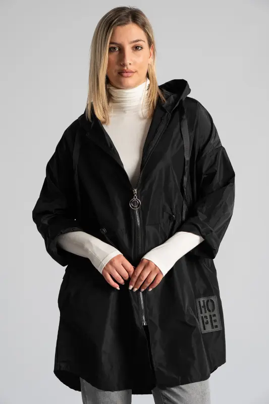 Windproof Jacket Hood Hem