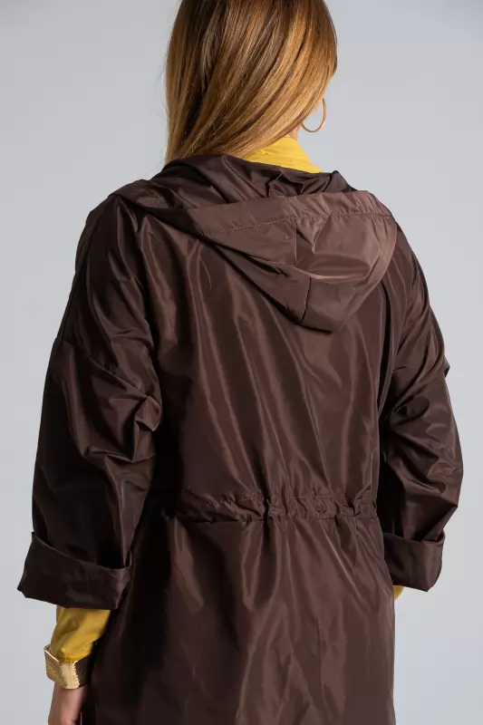Windproof Jacket Hood Hem