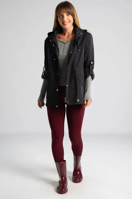 Jacket Windproof Dot Lining