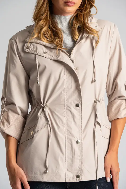 Jacket Windproof Dot Lining
