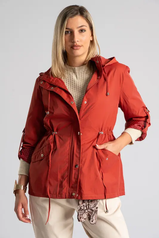 Jacket Windproof Dot Lining
