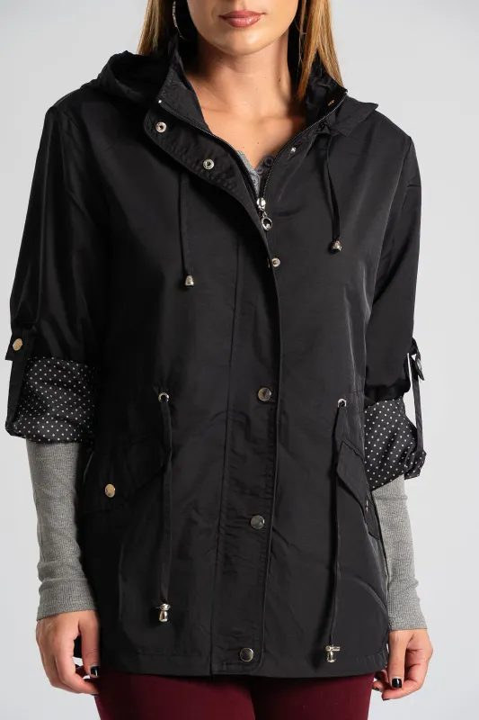 Jacket Windproof Dot Lining