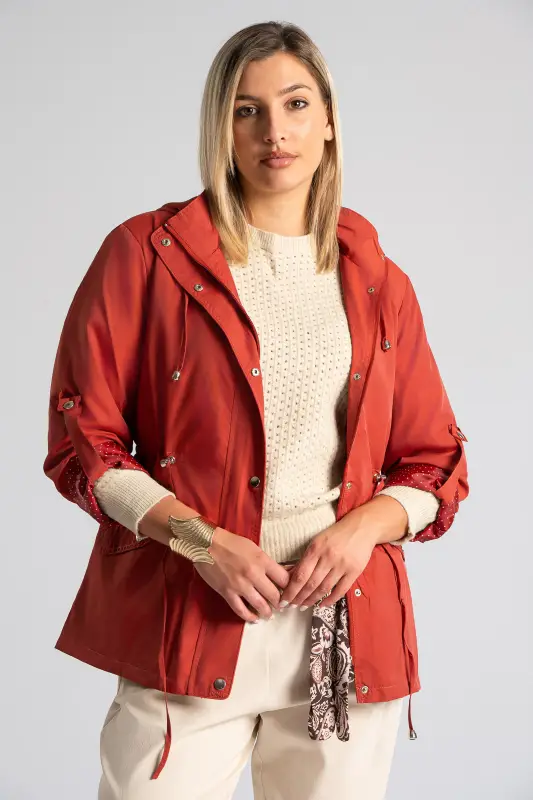 Jacket Windproof Dot Lining