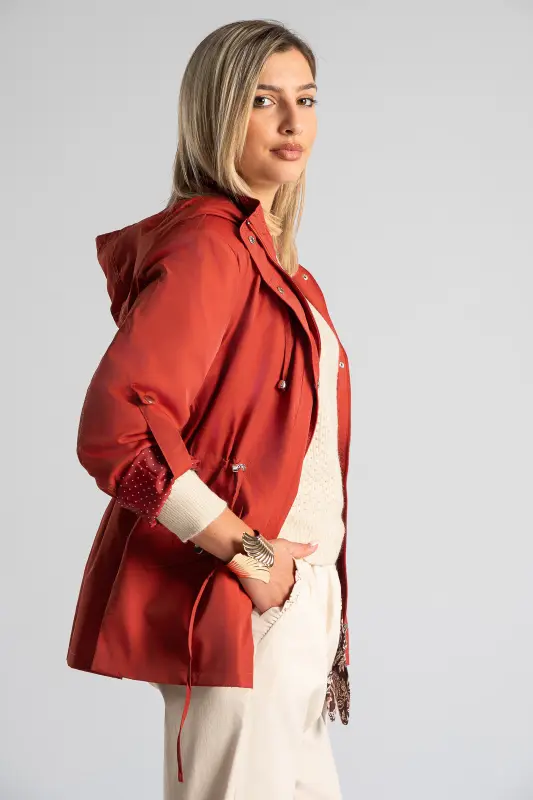 Jacket Windproof Dot Lining