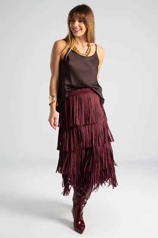 Camisole Satin Lace Trim 