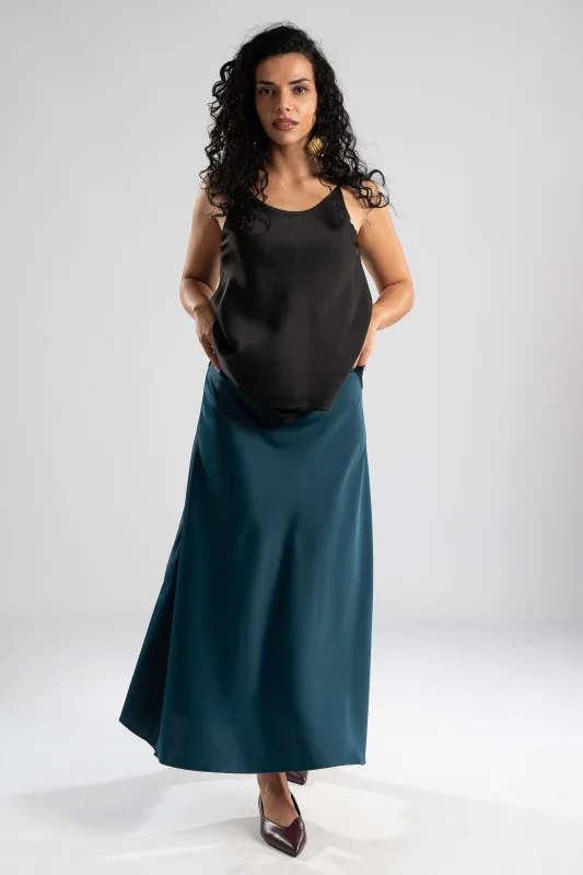 Camisole Σατέν Δαντέλα Τελείωμα