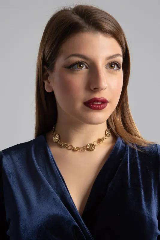 Choker Σφυρήλατο Circle