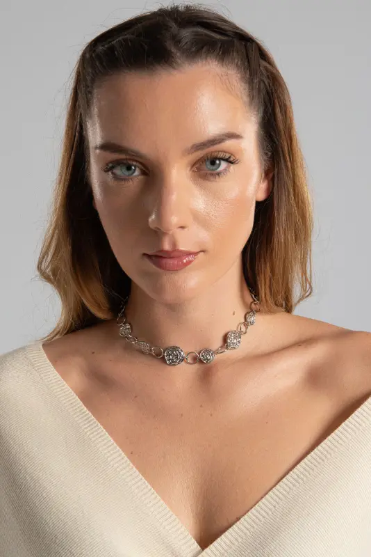 Choker Σφυρήλατο Circle