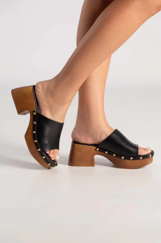 Clogs Leatherette Trux