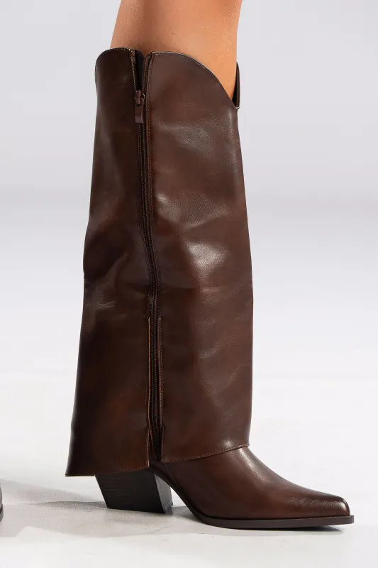 Cowboy Boots Leatherette