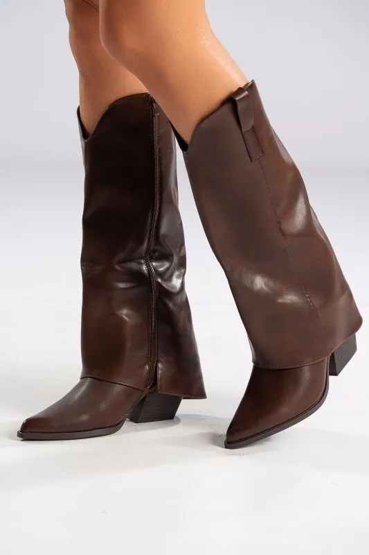 Cowboy Boots Δερματίνη