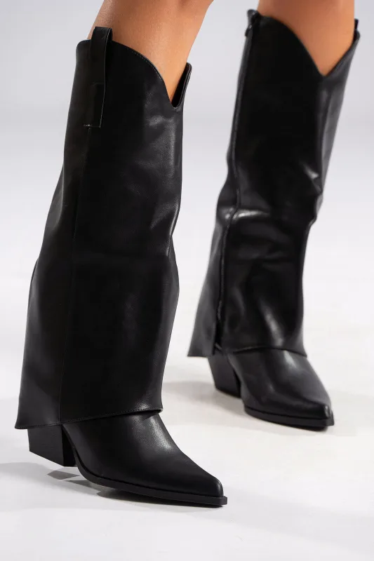 Cowboy Boots Leatherette