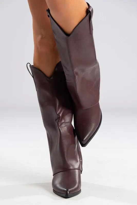 Cowboy Boots Δερματίνη