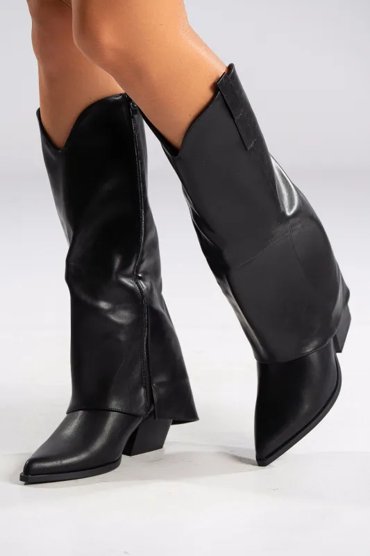 Cowboy Boots Δερματίνη
