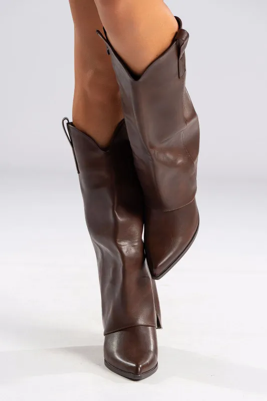 Cowboy Boots Leatherette