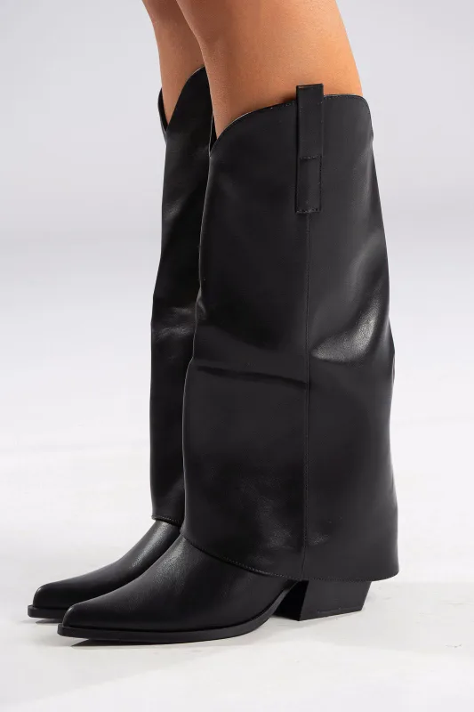 Cowboy Boots Leatherette