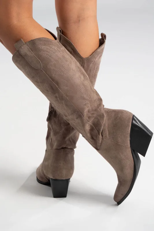 Cowboy Boots Suede 