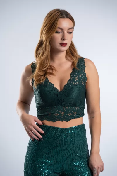 Crop Top Anastasia Κυπαρισσί