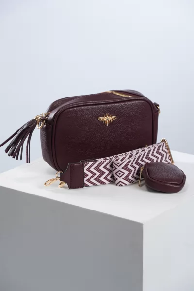 Crossbody Small Butterfly Μπρούσκο