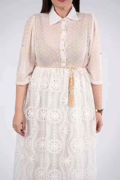 Φόρεμα Amalia Λευκό