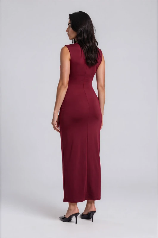 Dress Sleeveless with Decorative Detail