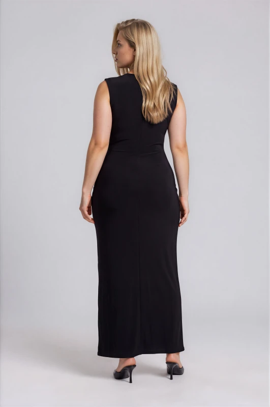 Dress Sleeveless with Decorative Detail