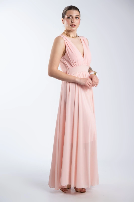 Φόρεμα Αμάνικο Maxi Stacie