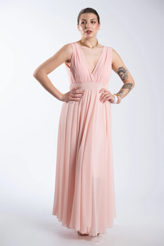 Φόρεμα Αμάνικο Maxi Stacie