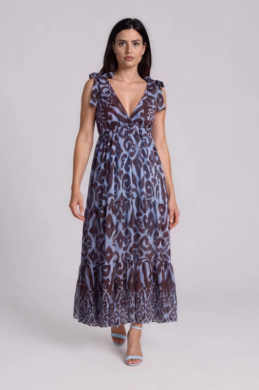 Dress Sleeveless Baroque 