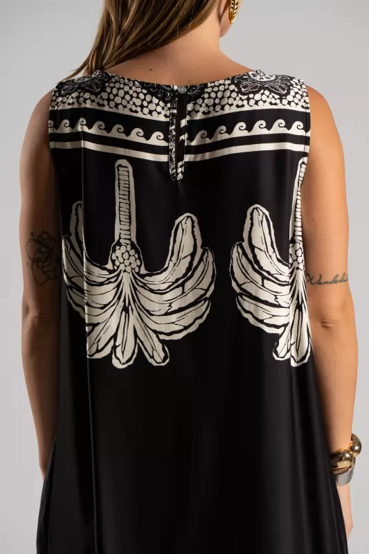 Sleeveless Dress Palm