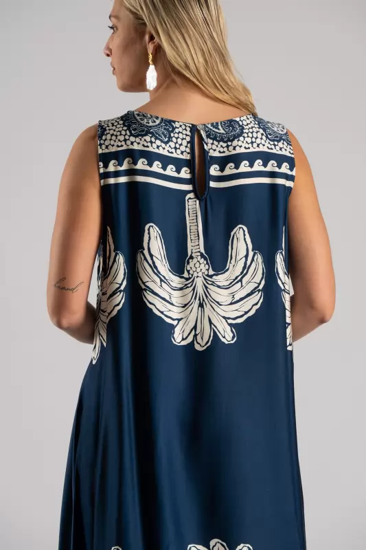 Sleeveless Dress Palm