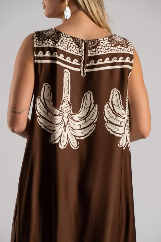 Sleeveless Dress Palm