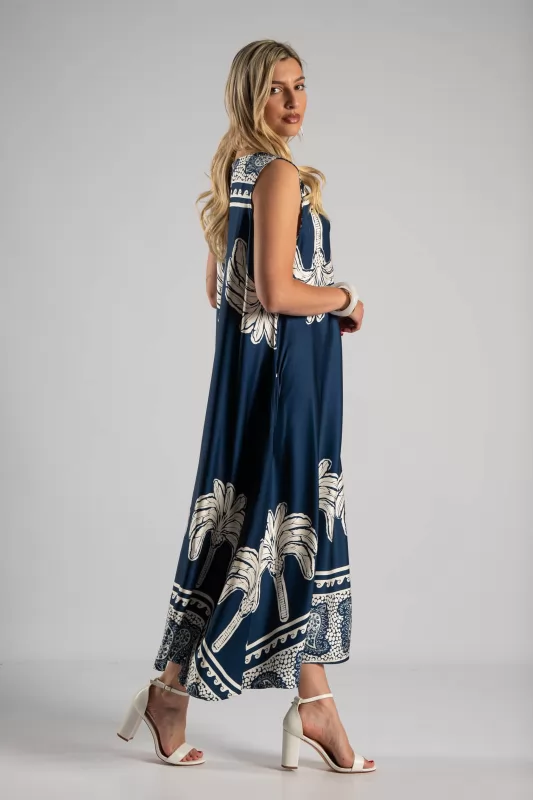 Sleeveless Dress Palm