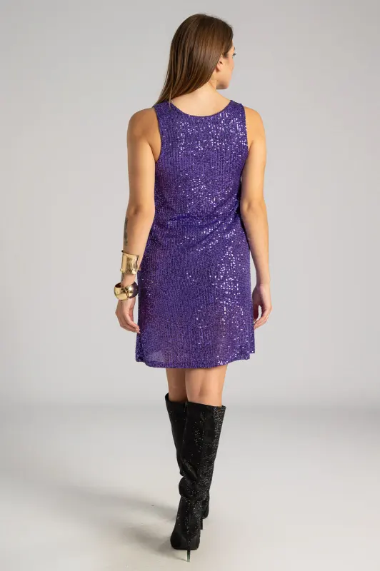 Dress Sleeveless Sequins