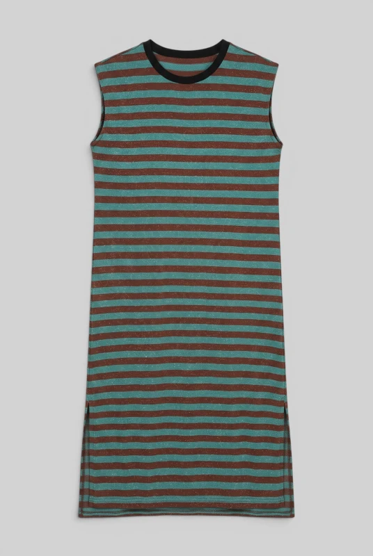 Φόρεμα Αμάνικο Βάτες Lurex