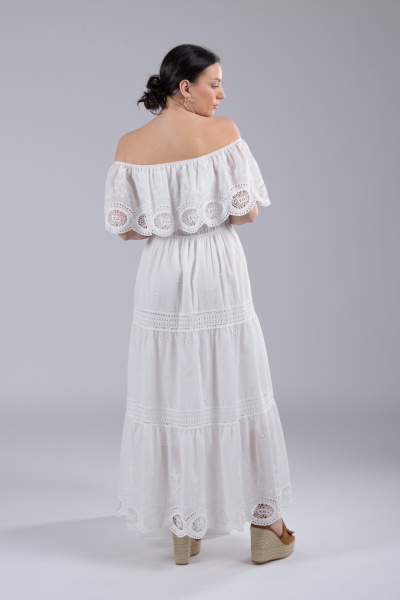 Φόρεμα Athina Λευκό
